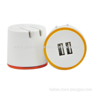 Newest dual USB port home charger for mobile phones, 2.1A
